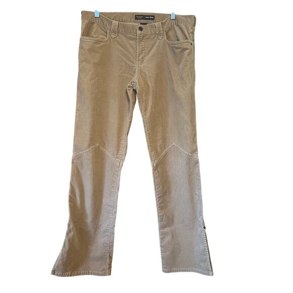 Abercrombie & Fitch Pants - Abercrombie & Fitch Tan Corduroy Slit Leg Pants - Size 8